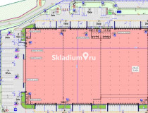 plans. Сухой склад (+18) Склад PNK Парк Чашниково Московская обл, Солнечногорск, деревня Чашниково, 62 550 м2 фото 1